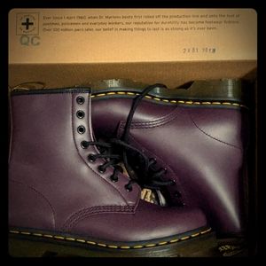 1460 Dark purple Dr Martens woman's 7